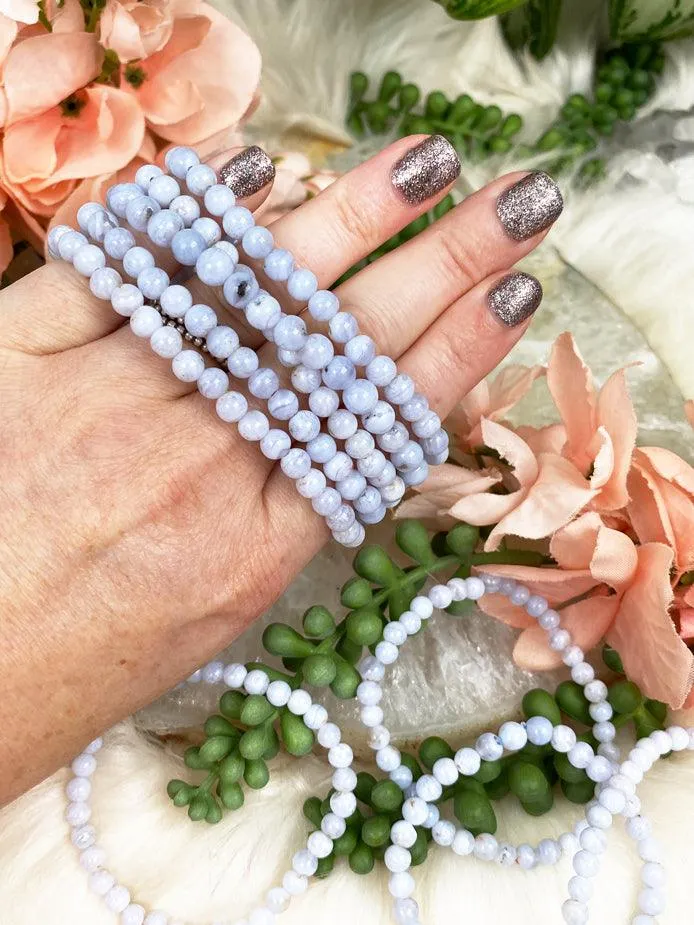 Blue Lace Agate Bracelets