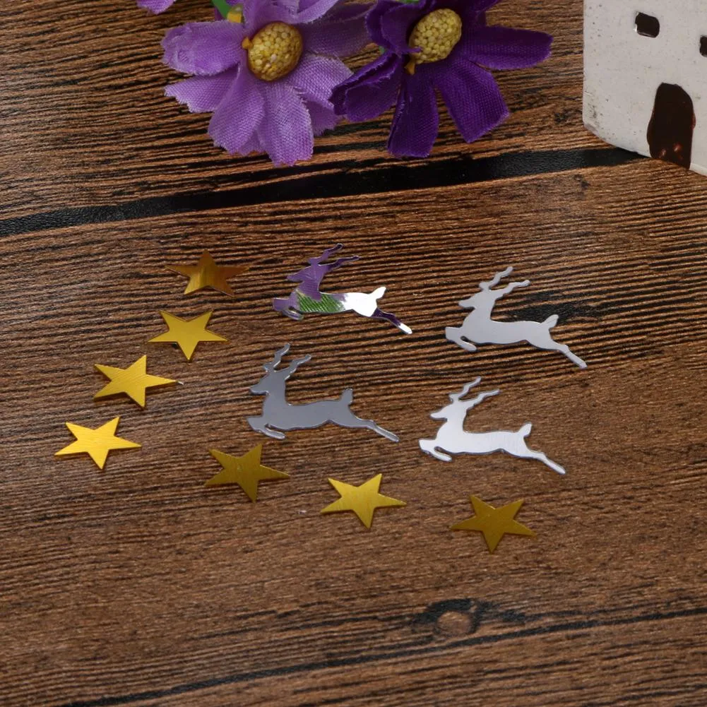 Christmas Confetti Sequins Paillette Christmas Dinner Tabel Decoration