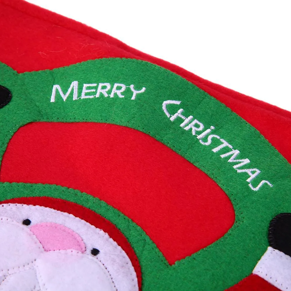 Christmas Table Dish Bowl Food Placemat Christmas Santa Claus Table Mats