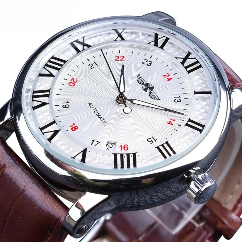 Fashionable Luxury Automatic Leather Watch