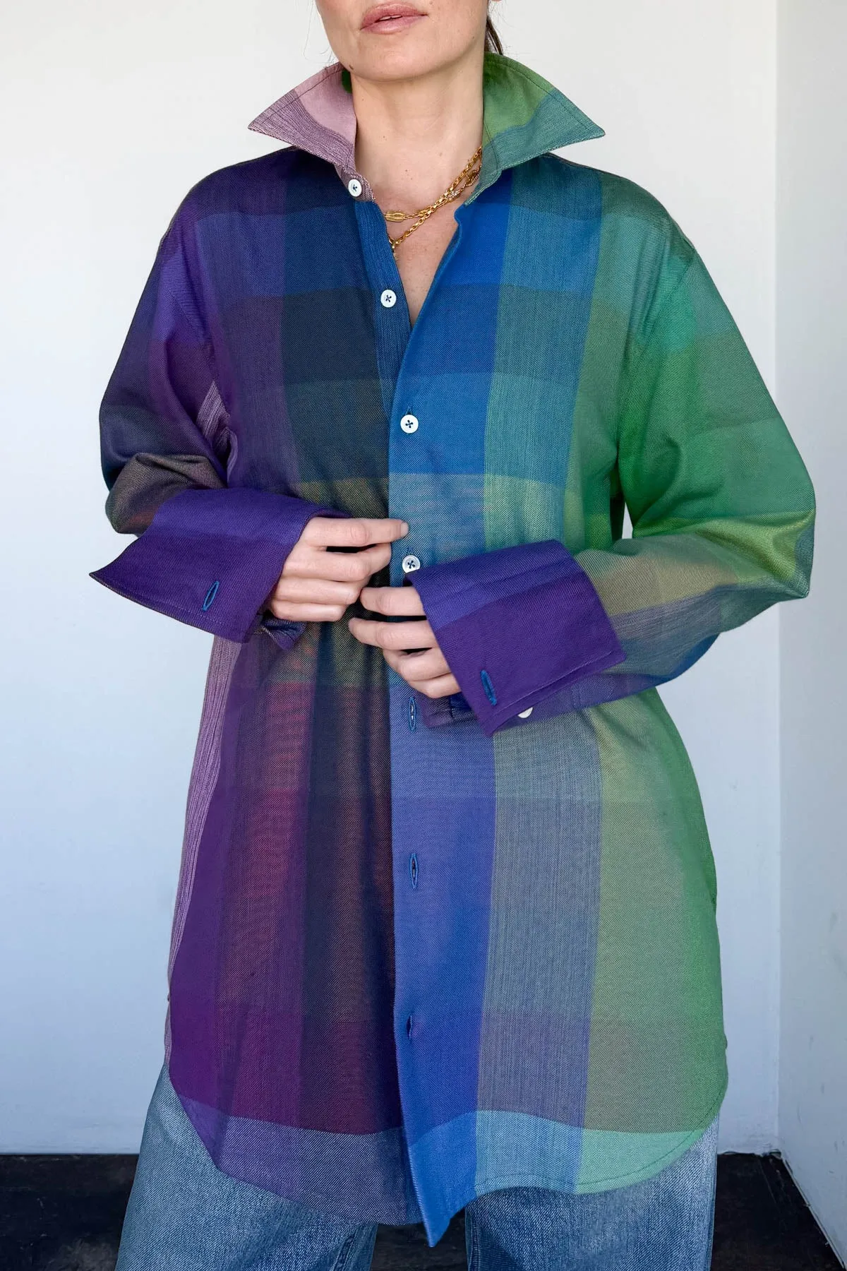 French Cuff Button Up Shirt