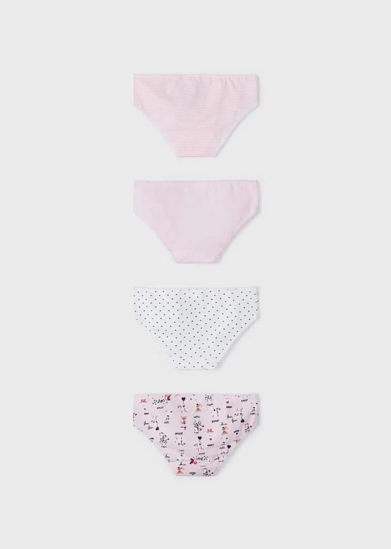 Mayoral 4 Pack Bikini Underwear 10454