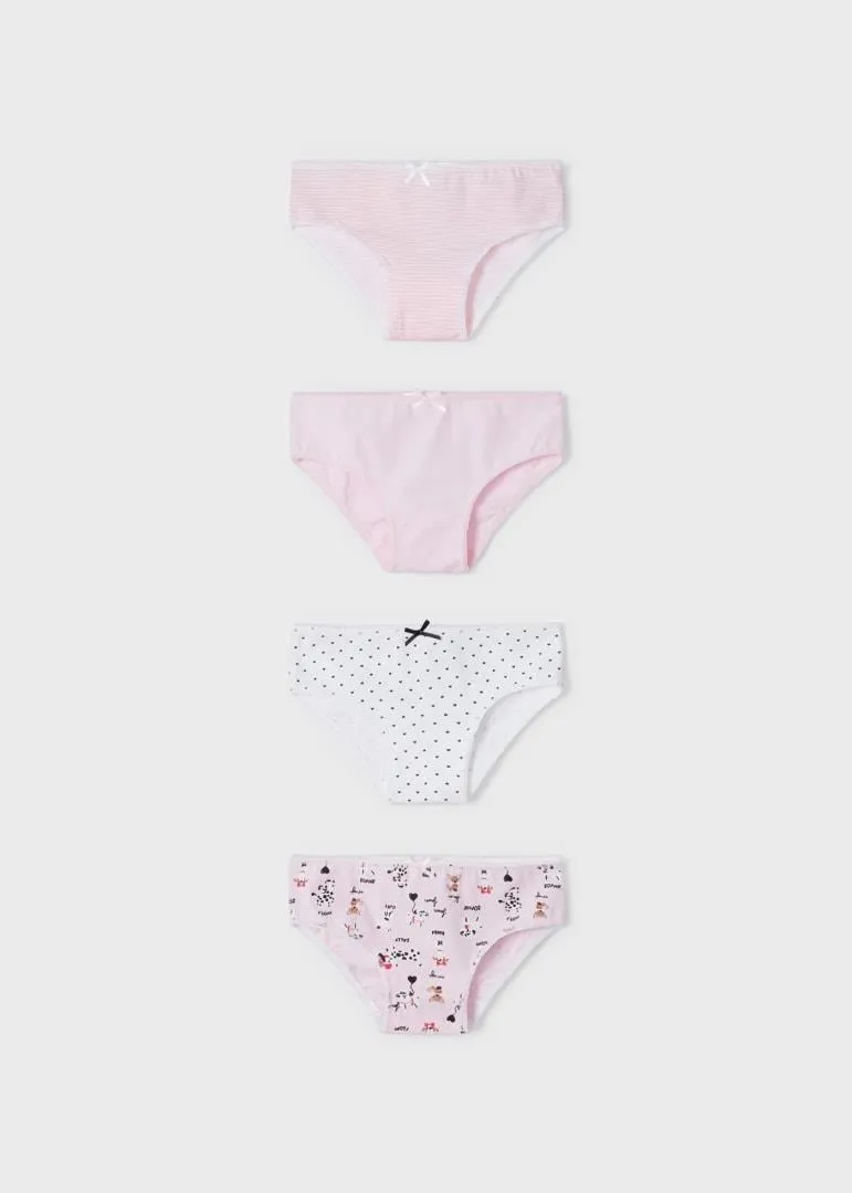 Mayoral 4 Pack Bikini Underwear 10454