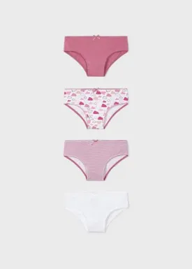 Mayoral 4 Pack Bikini Underwear 10560
