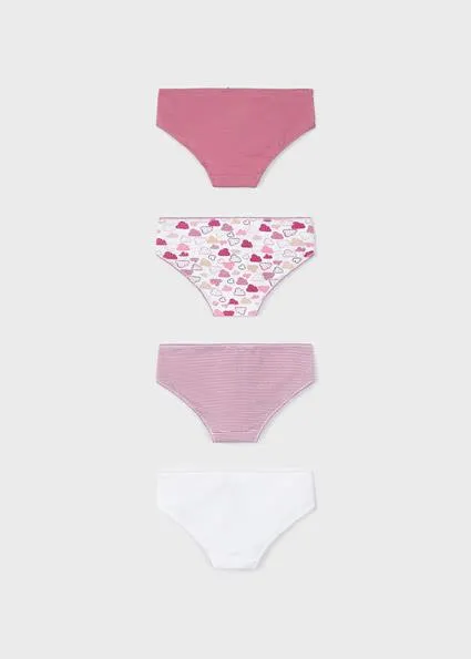 Mayoral 4 Pack Bikini Underwear 10560