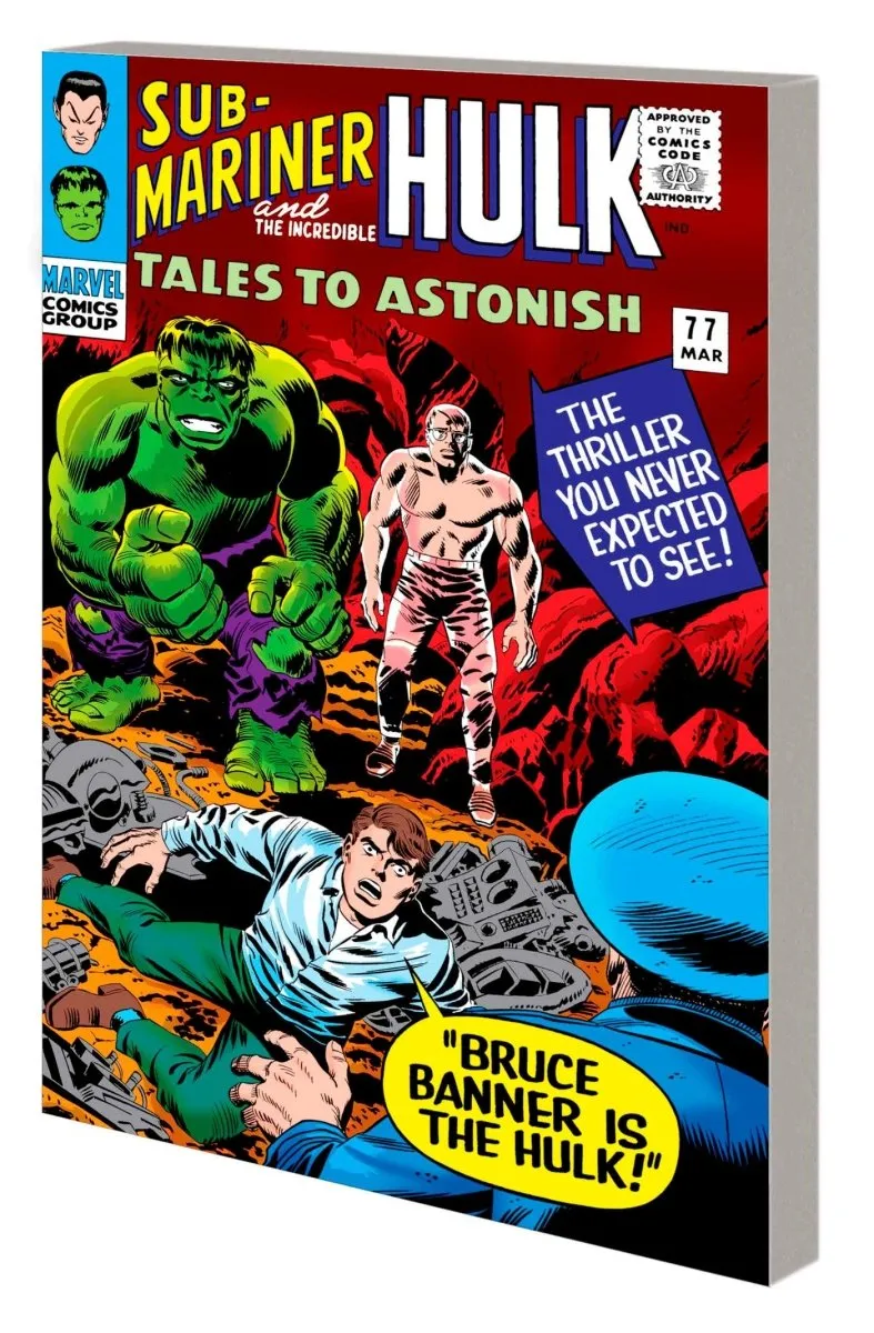 Mighty Marvel Masterworks: The Incredible Hulk Vol. 3 - Less Than Monster, More Than Man TP [DM Only]