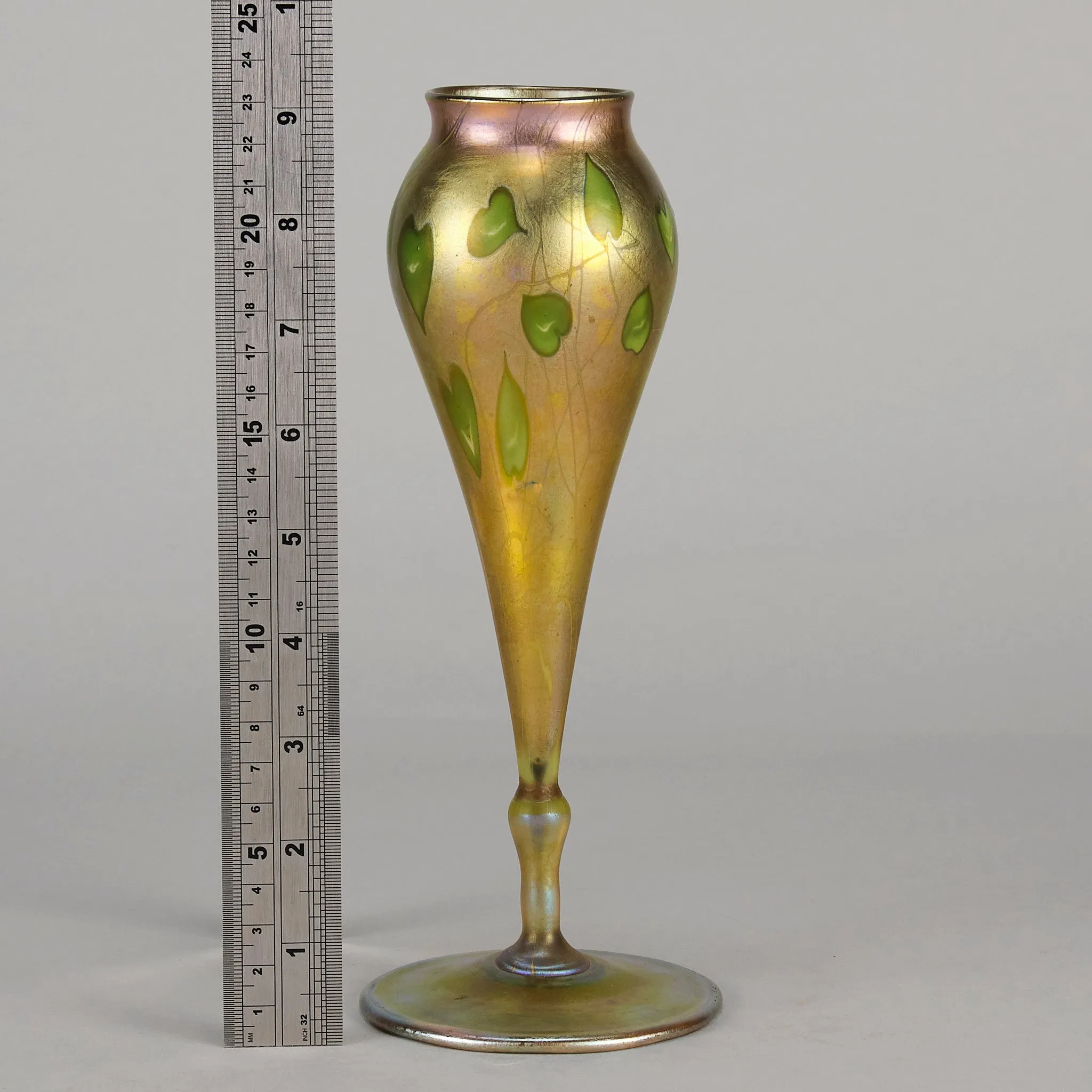 "Hearts and Vines Vase" by Louis Tiffany