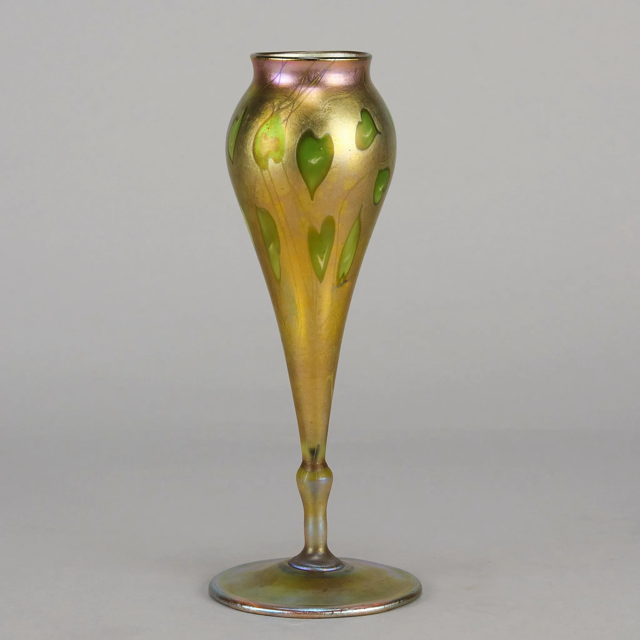 "Hearts and Vines Vase" by Louis Tiffany