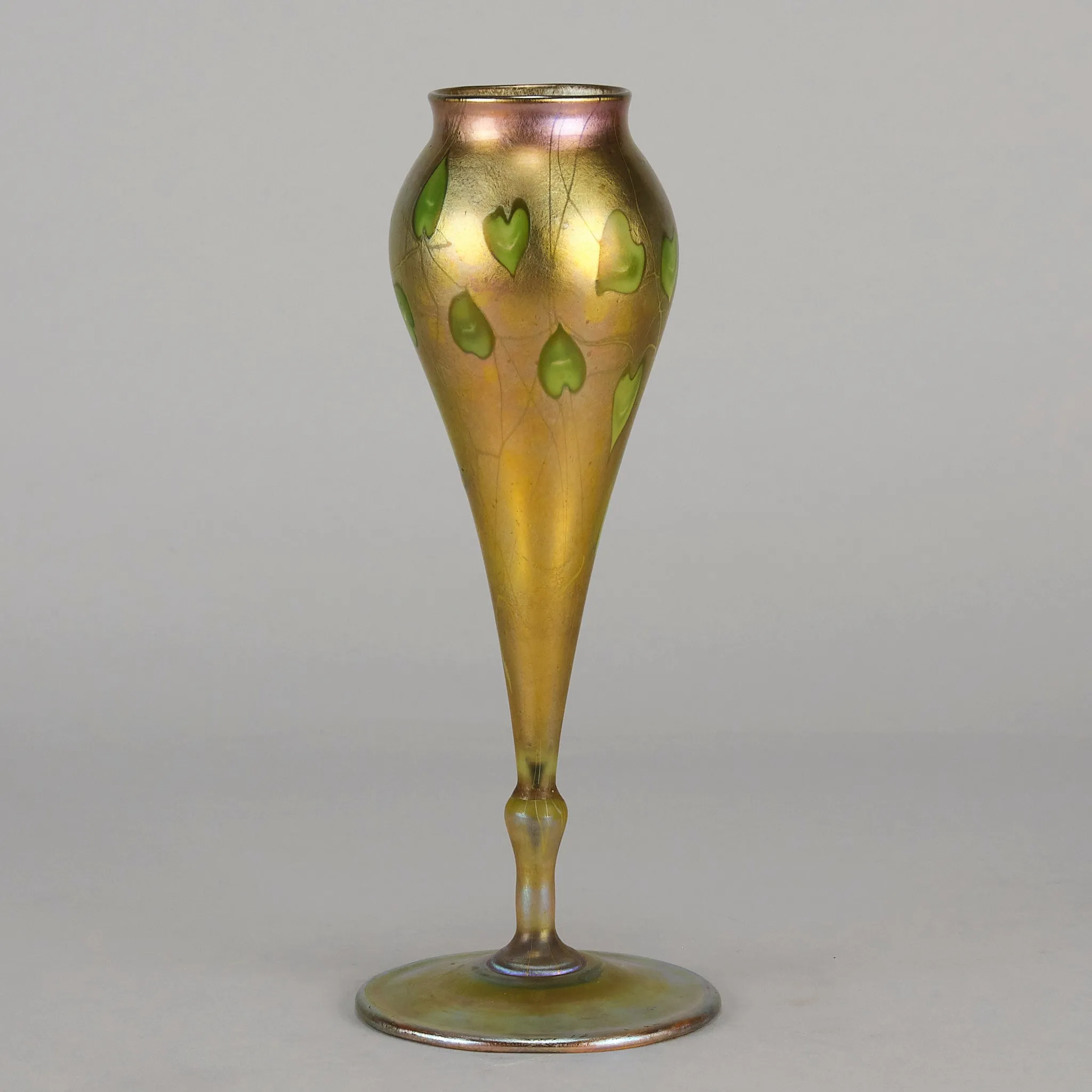 "Hearts and Vines Vase" by Louis Tiffany