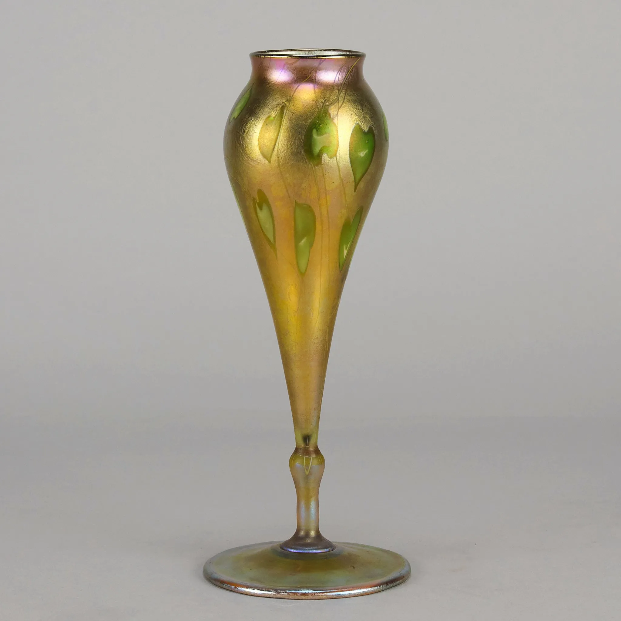 "Hearts and Vines Vase" by Louis Tiffany