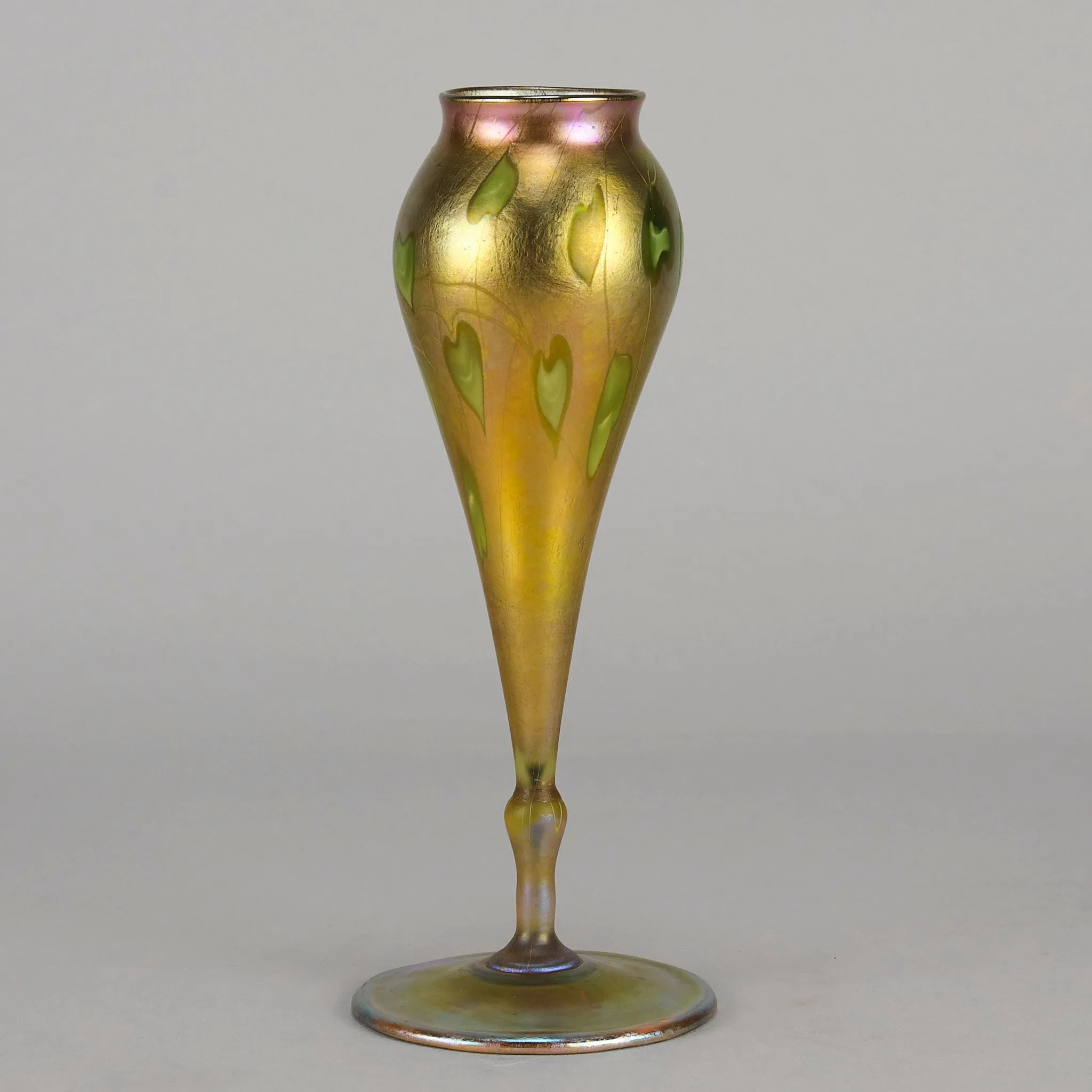 "Hearts and Vines Vase" by Louis Tiffany