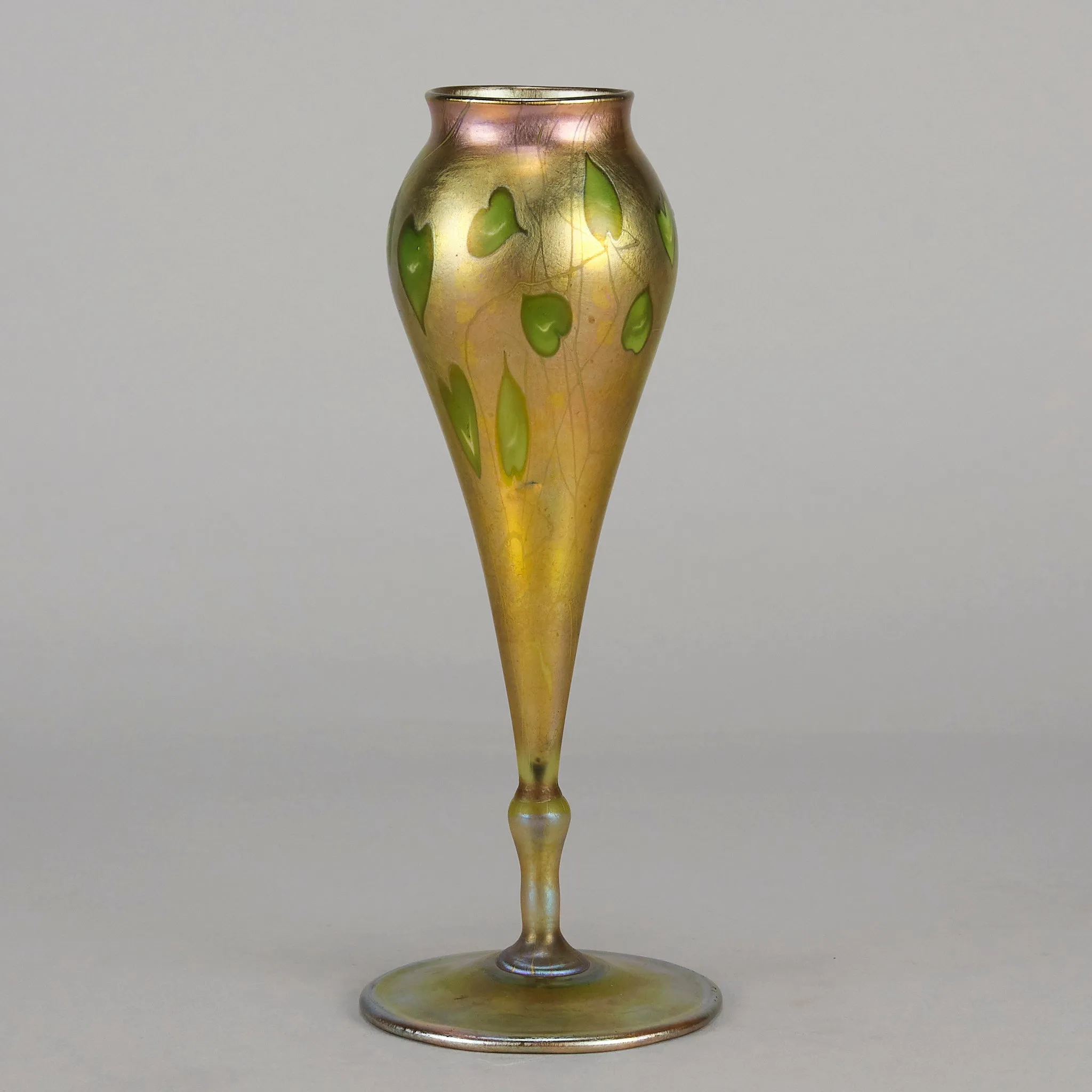 "Hearts and Vines Vase" by Louis Tiffany