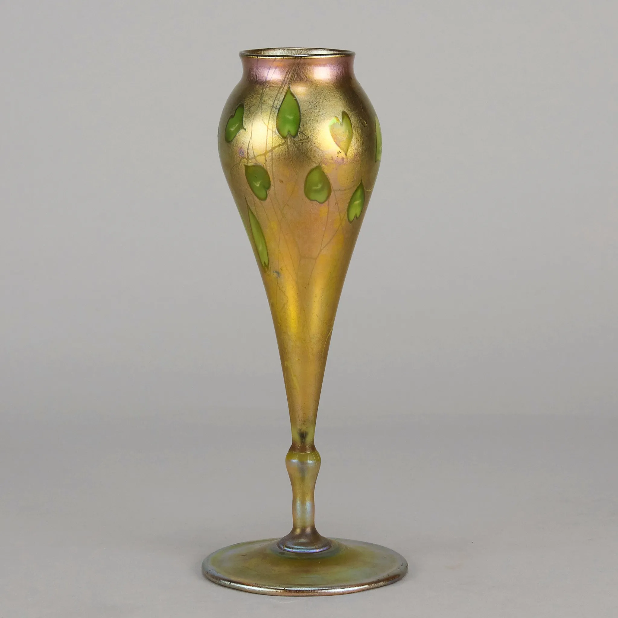 "Hearts and Vines Vase" by Louis Tiffany