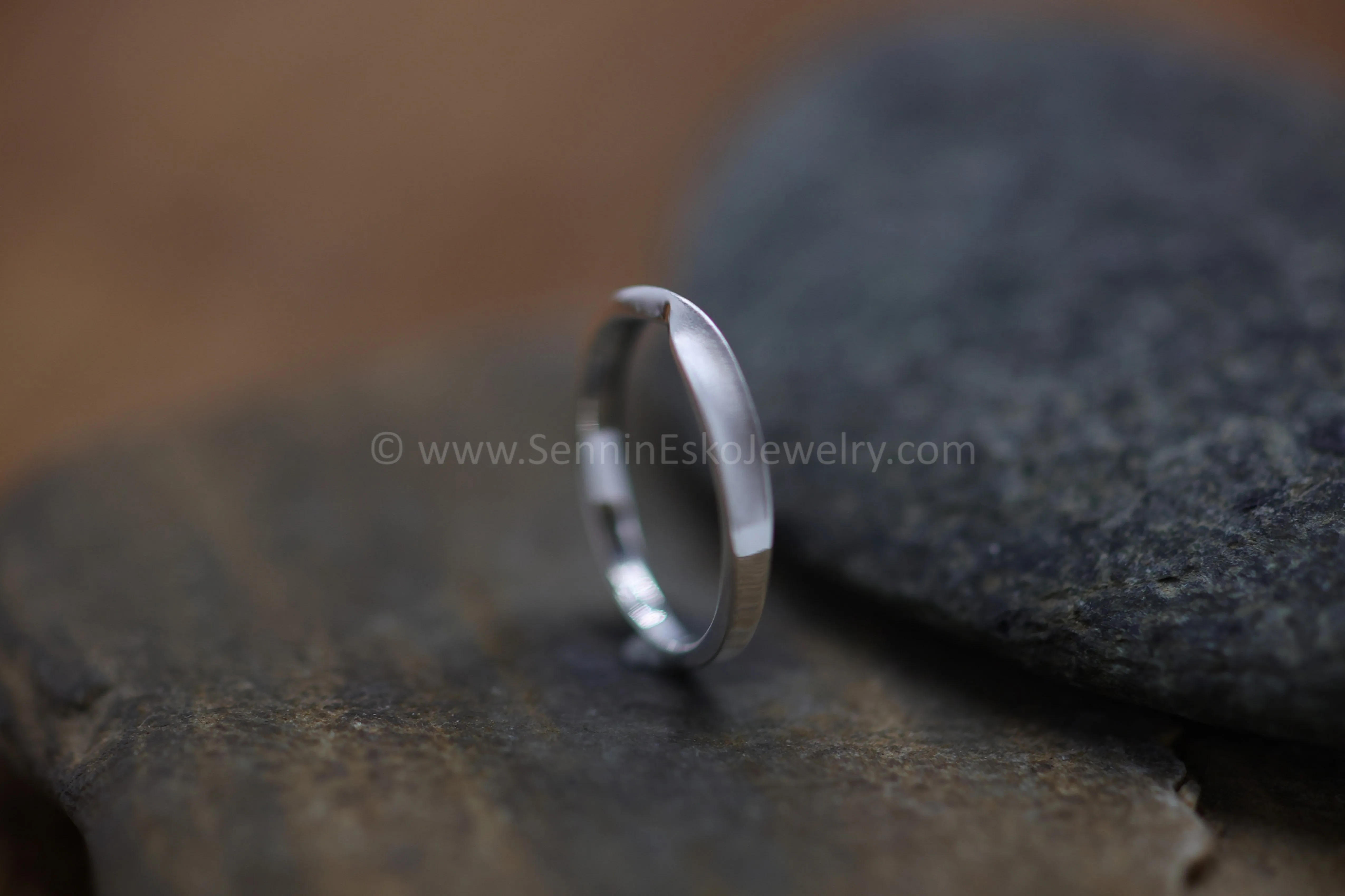 READY TO SHIP Mobius Stacking Ring, Size 7