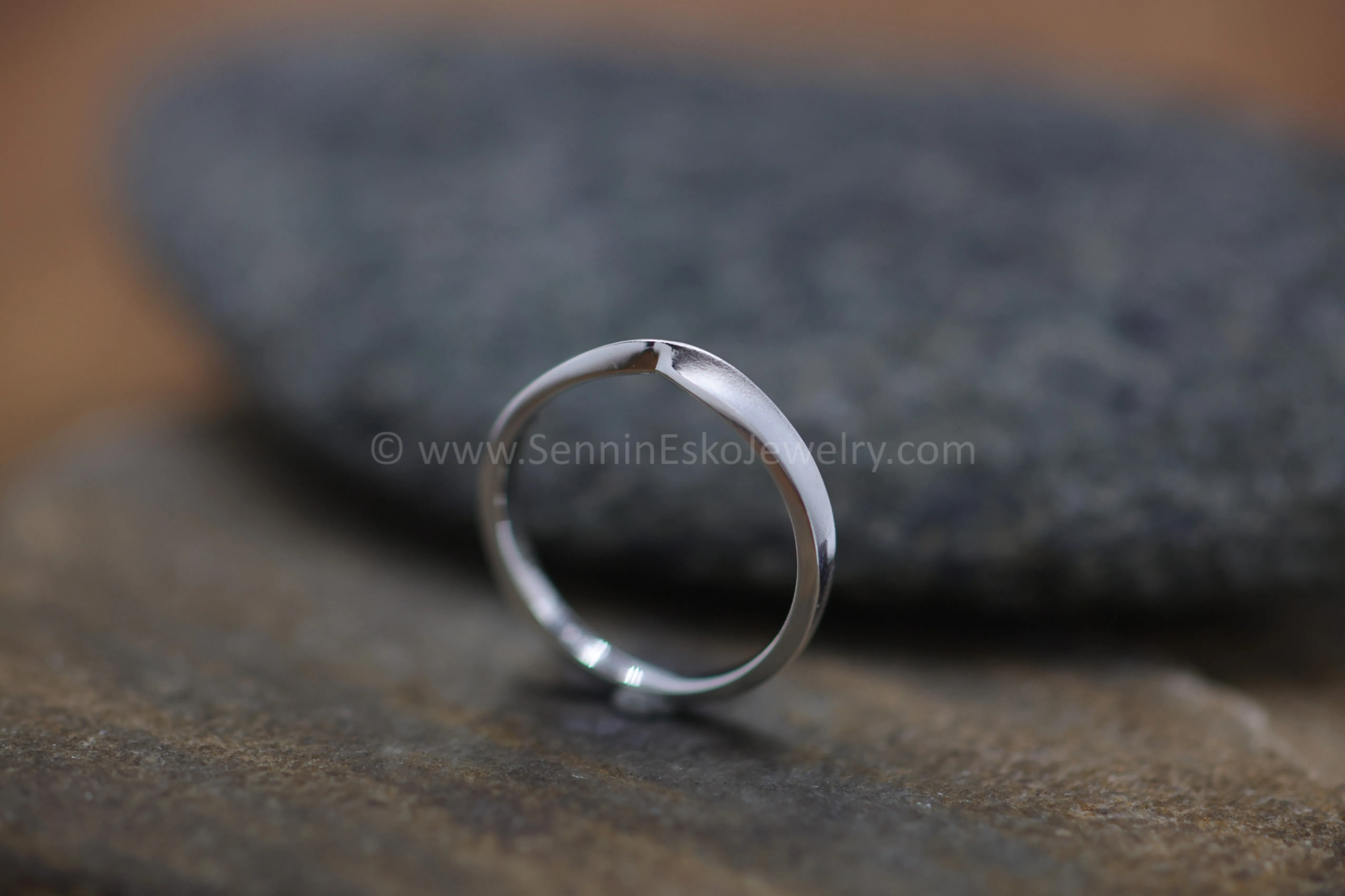READY TO SHIP Mobius Stacking Ring, Size 7