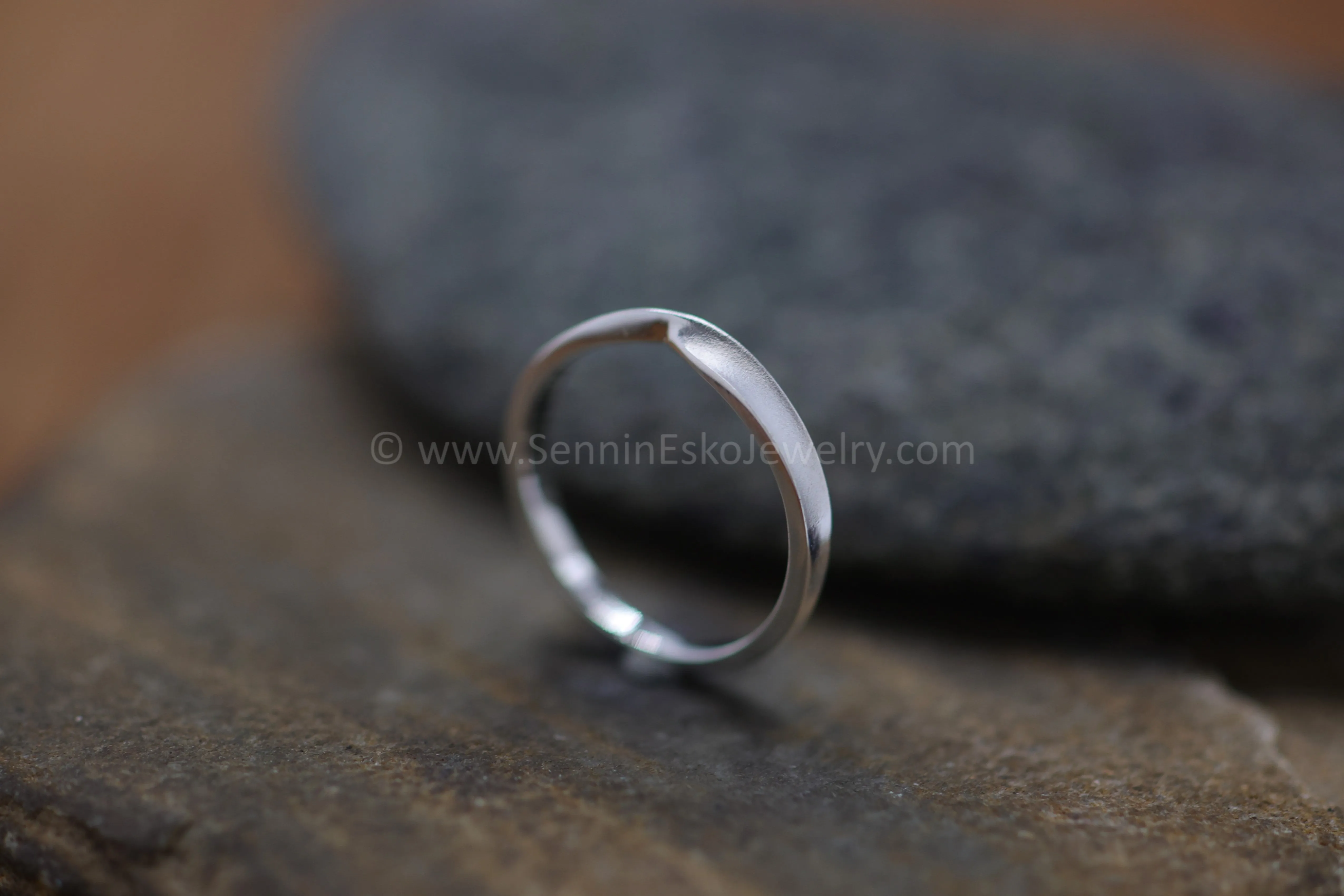 READY TO SHIP Mobius Stacking Ring, Size 7