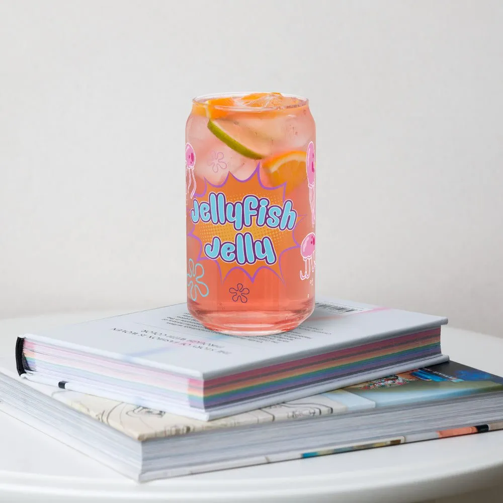 SpongeBob and Patrick Jellyfish Jelly Can Glass