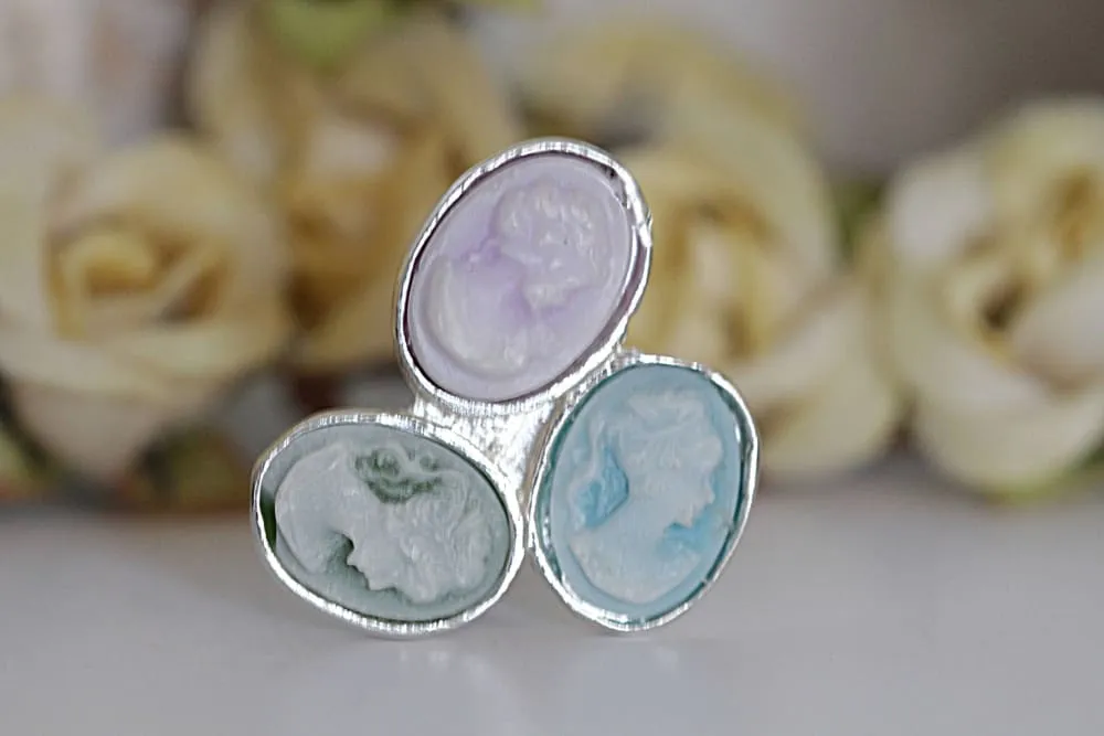 Vintage Cameo Ring