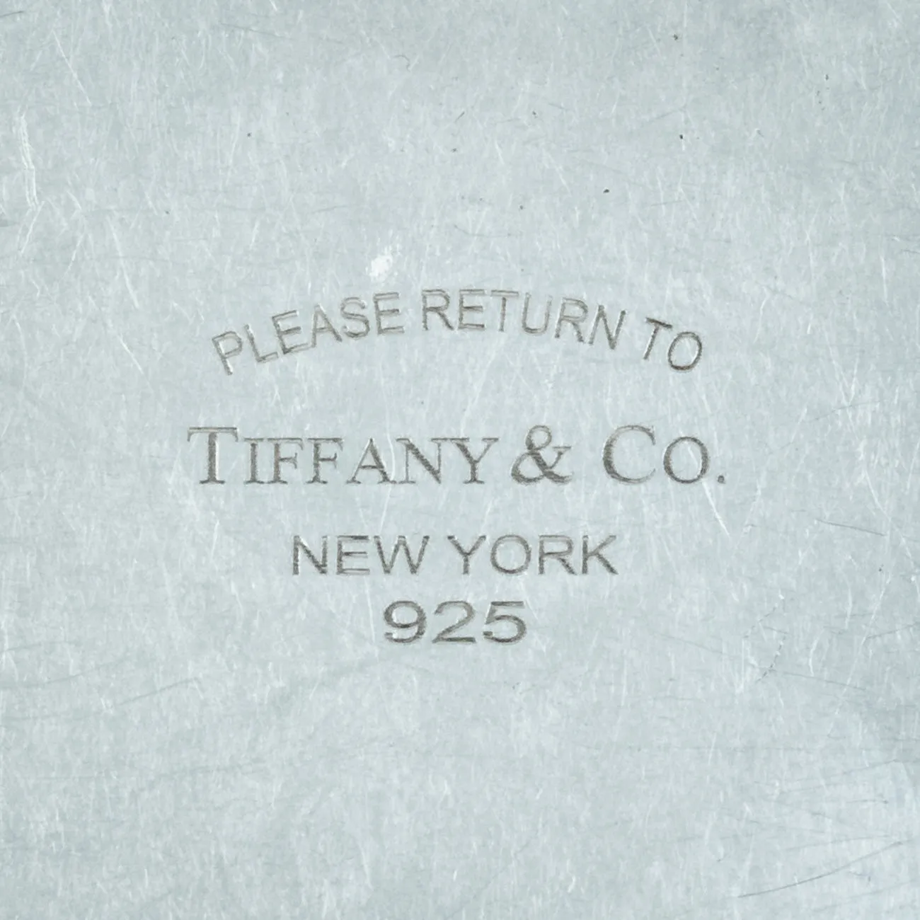 Vintage Tiffany And Co. Sterling Silver Card Case